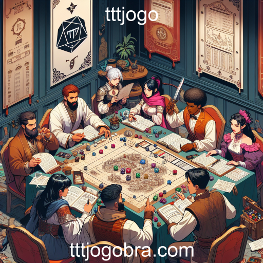 Explorando o Mundo dos Jogos de RPG